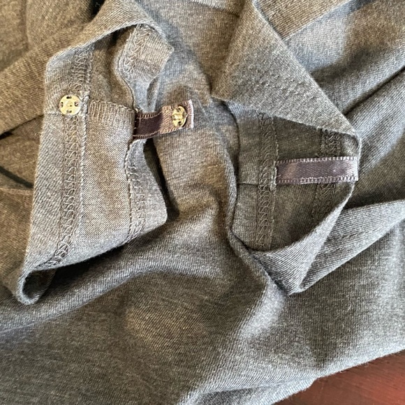 Peruvian connection tank maxi dress size medium gray cotton blend lightweight EC - Picture 4 of 7